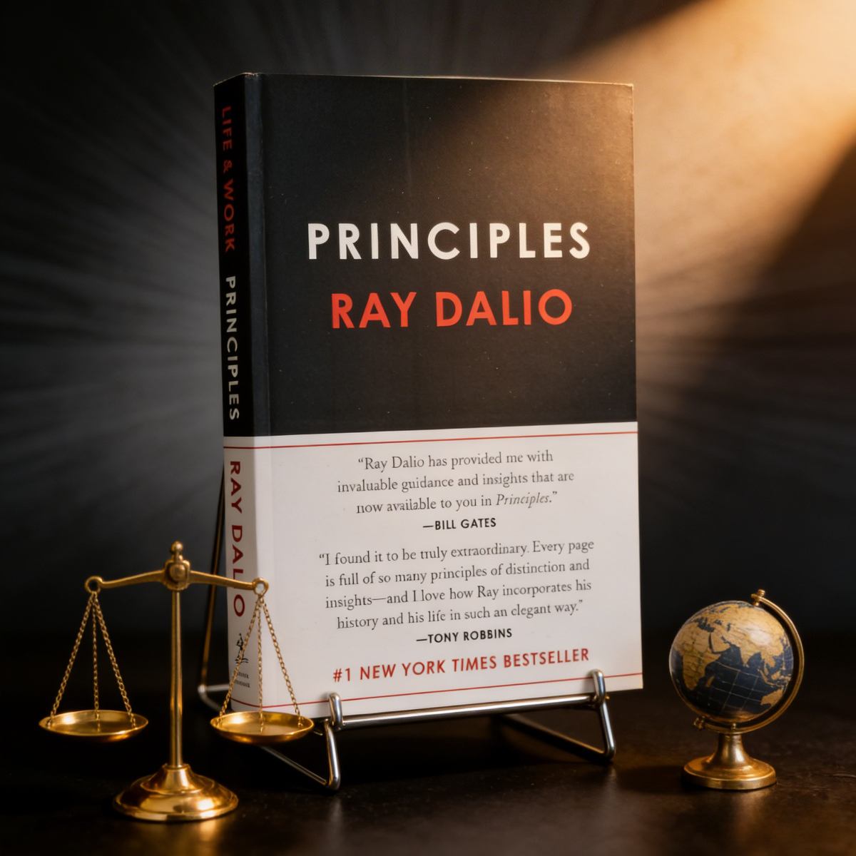 Commercial Printing Books - Principles Ray Dalio Business Management Self-Help