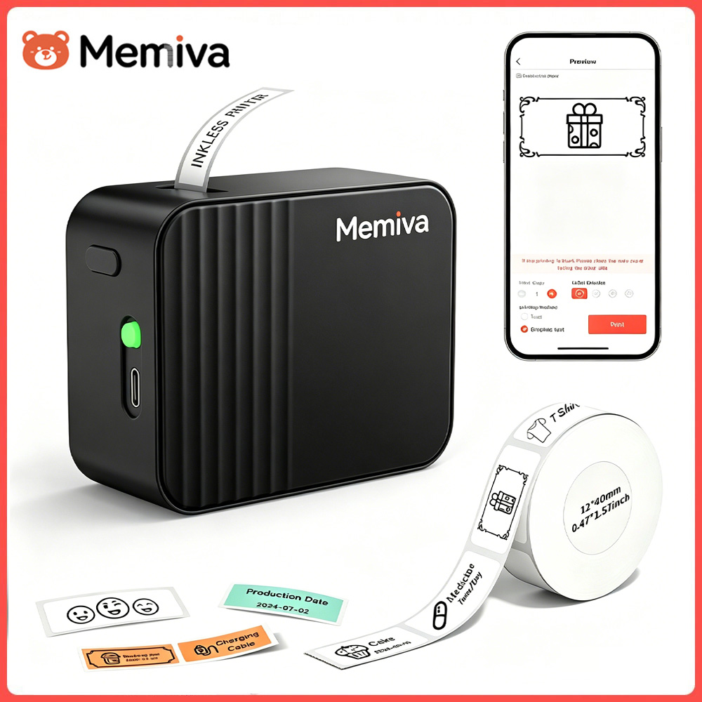 Commercial Printing Network - Memiva A1 Portable Thermal Printer Label