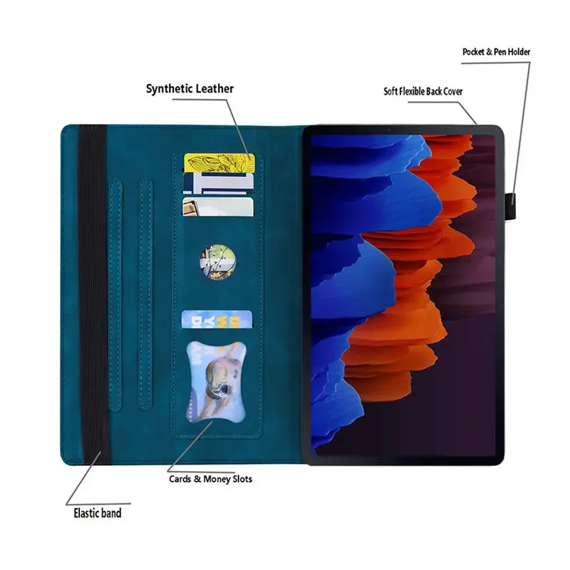 For Samsung Galaxy Tab S7 S8 P - Commercial Printing Books reseña y precio