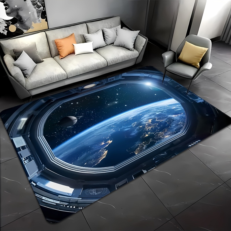 2D Space Station Window Earth  - Commercial Window Printing reseña y precio