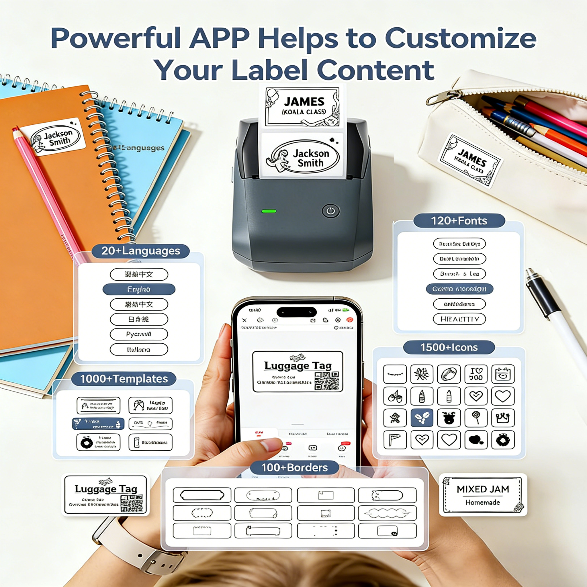 Niimbot B1/B1PRO Label Printer - Commercial Printing Network reseña y precio