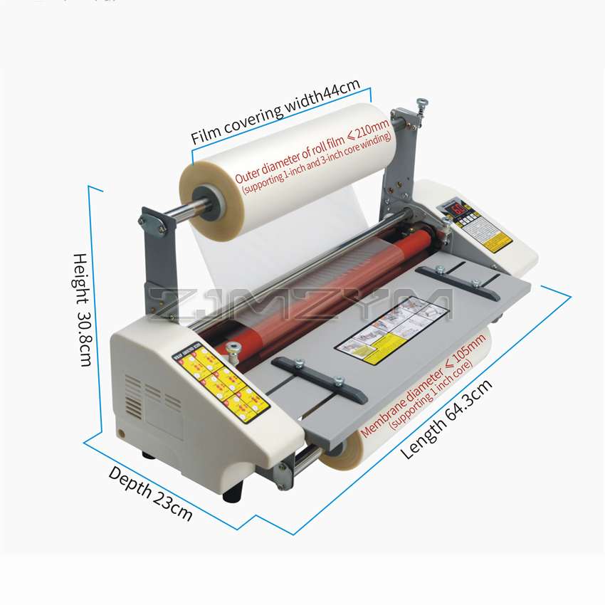 9460T A2+ 110V 220V Paper Lami - Laminator Cold Roll reseña y precio