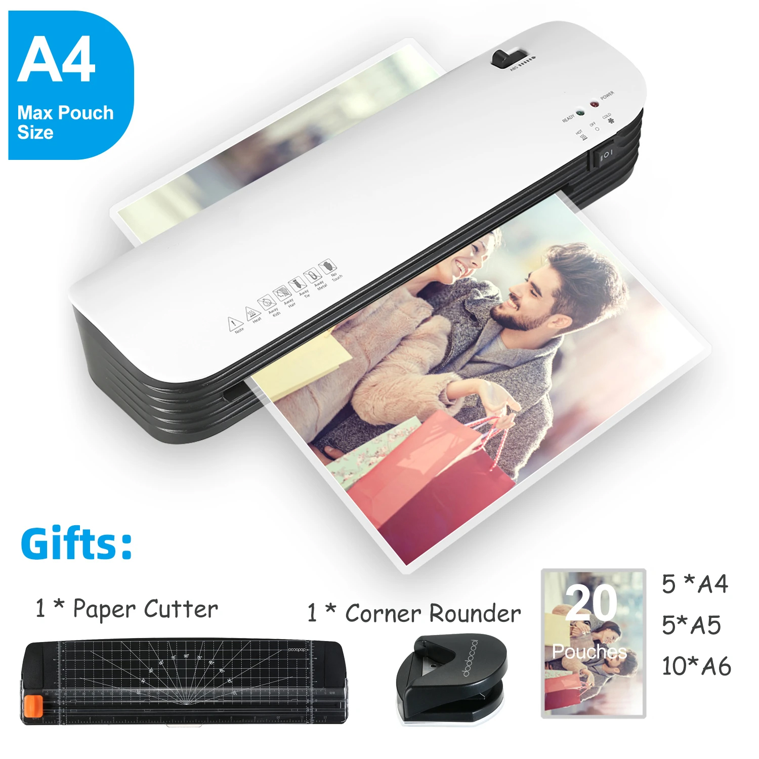 SL299 Laminator Machine Set A4 - Laminator Cold Roll reseña y precio