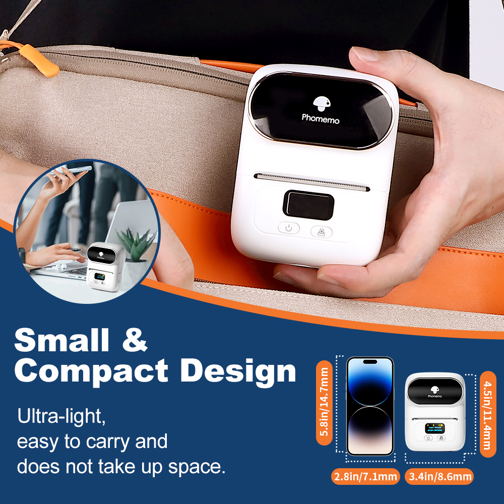 Phomemo Label Printer M110 Lab - Commercial Photo Printer reseña y precio