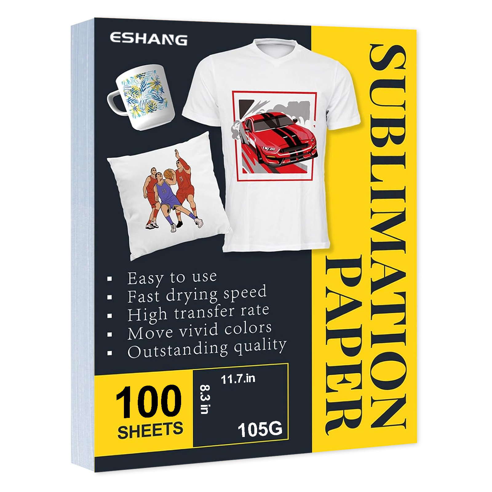 100 Sheets A4 Sublimation Pape - White Toner Transfer Paper reseña y precio