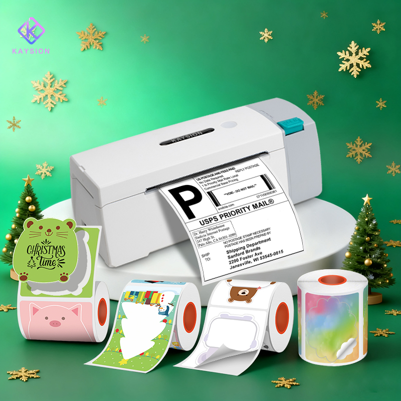 KAYSION Thermal Shipping Label - Commercial Printing And Mailing reseña y precio