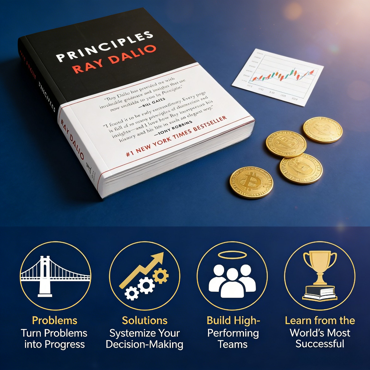 Principles Ray Dalio Business  - Commercial Printing Books reseña y precio