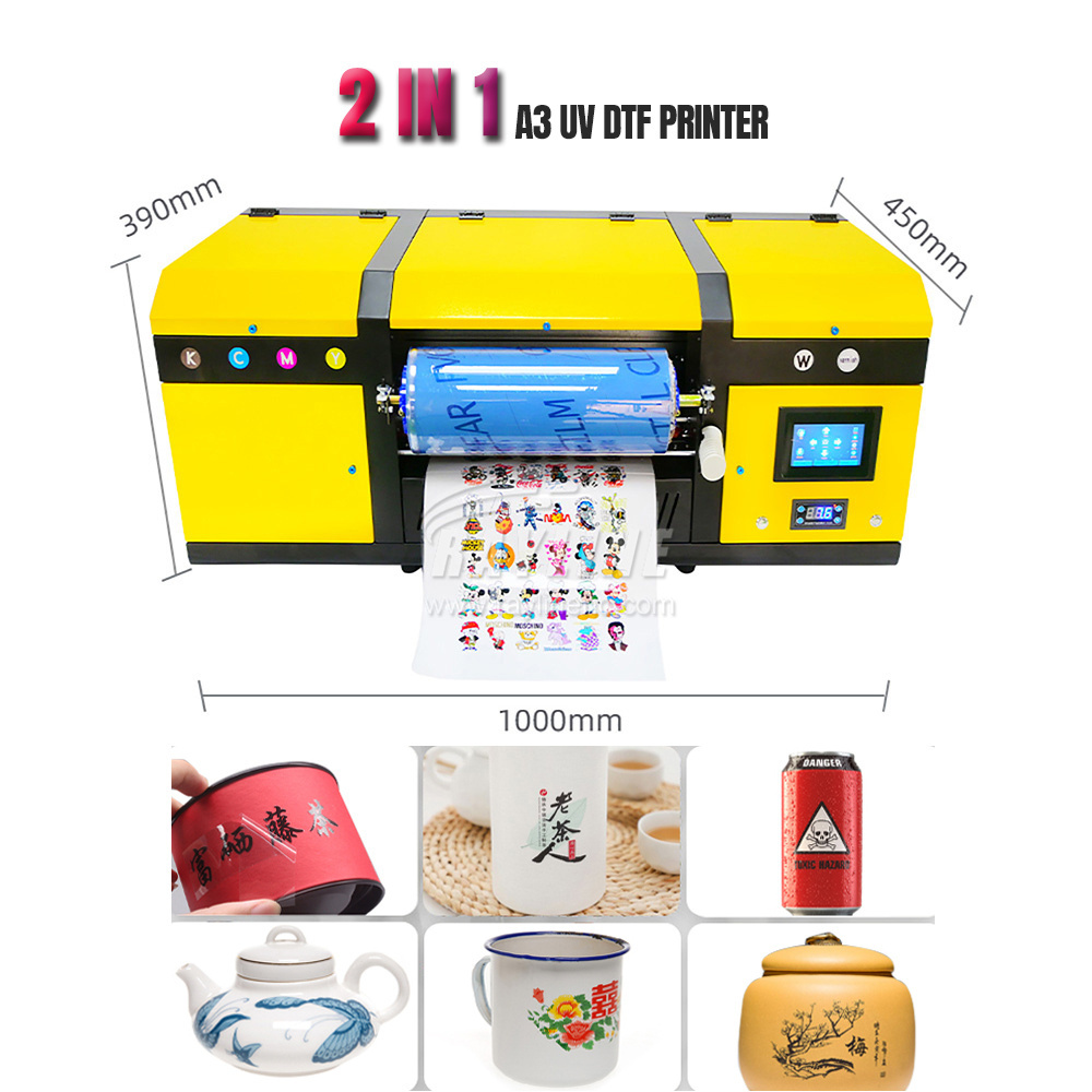 Two in One UV DTF Printer Prin - Dtf Printer Machine reseña y precio