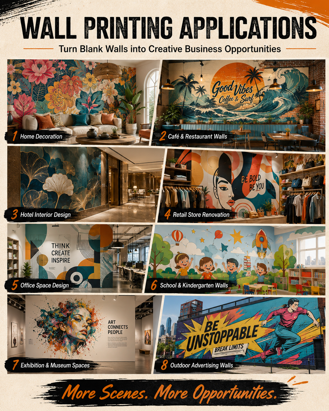 UV Inkjet Wall Printer Machine - 3D Printing Commercial Use reseña y precio