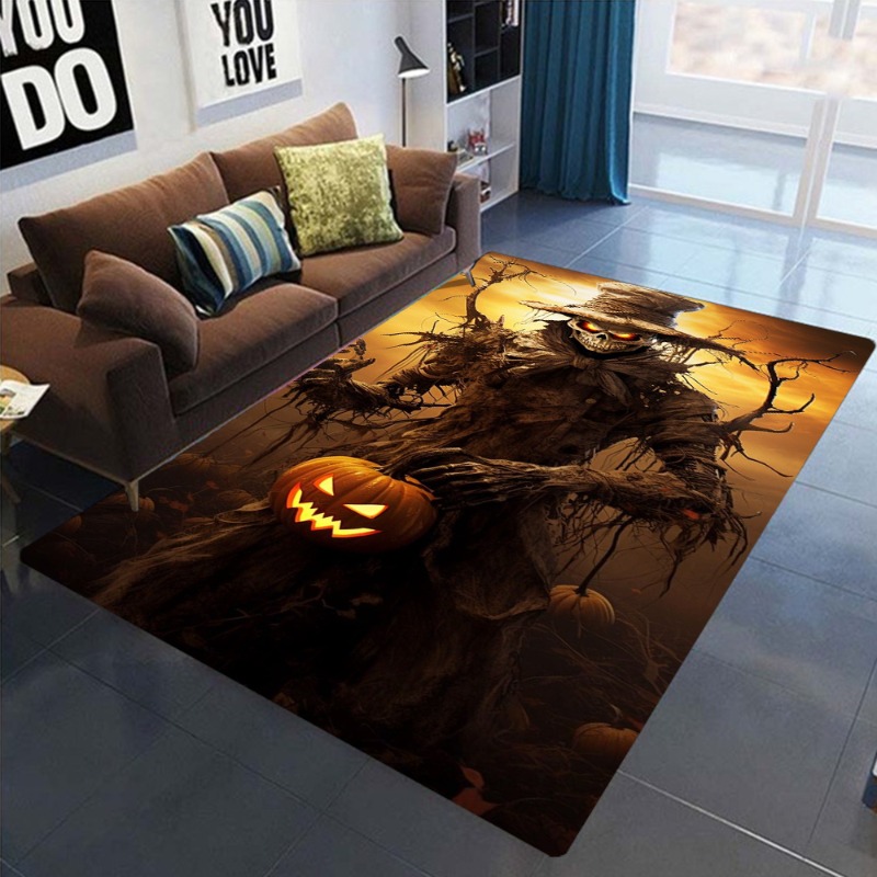 Halloween Carpet Mat Rug Horro - Commercial Printing Supplies reseña y precio