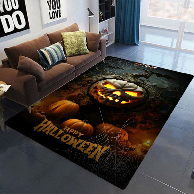 Halloween Carpet Mat Rug Horro - Commercial Printing Supplies reseña y precio