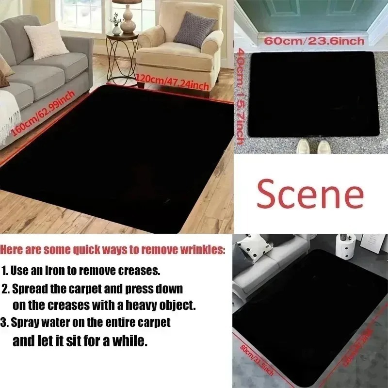 Halloween Carpet Mat Rug Horro - Commercial Printing Supplies reseña y precio