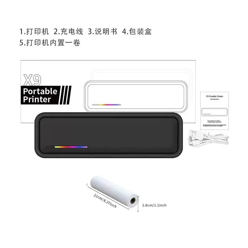 Hot Sale X9 Portable Inkless W - Commercial Printing Network reseña y precio