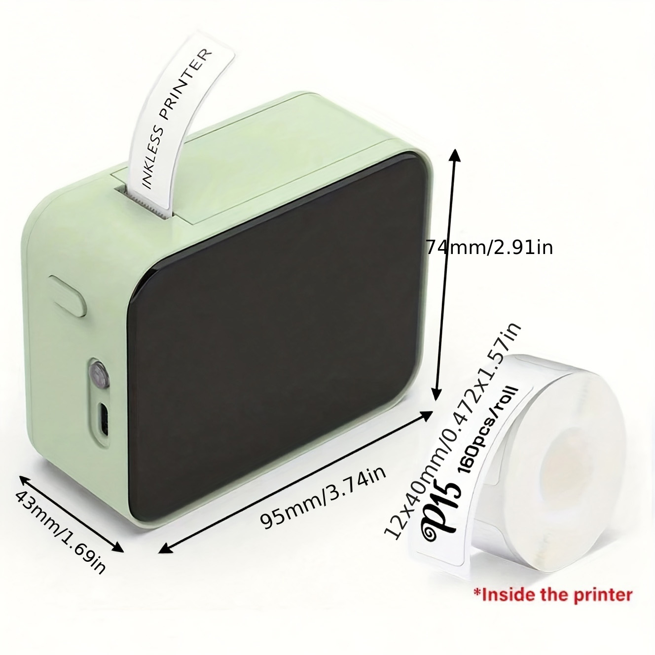Marklife P15 Portable Printer  - Commercial Printing Network reseña y precio