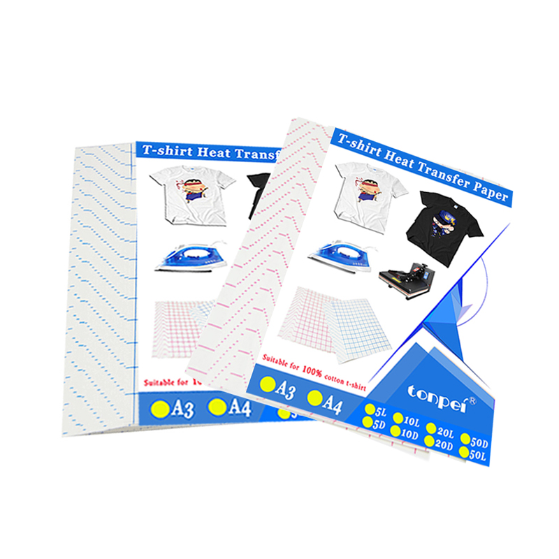 A3 A4 T shirt Heat Transfer pa - White Toner Transfer Paper reseña y precio