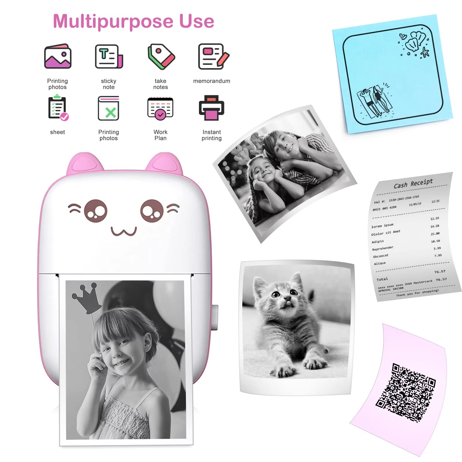 58mm Mini Portable Printer The - Commercial Photo Printer reseña y precio