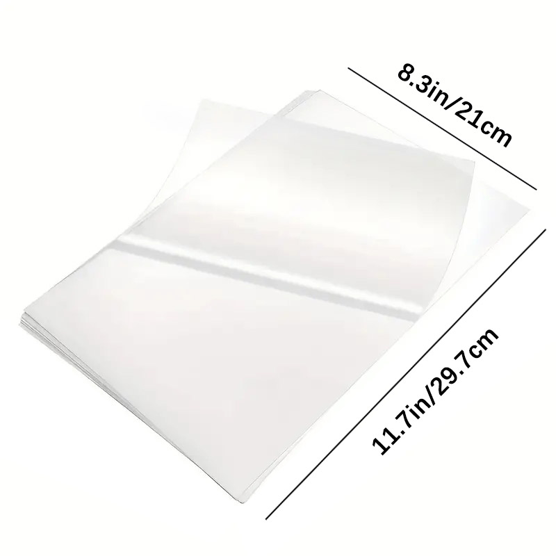 20 Sheets- A4 Size: 8.3x11.7 I - Laminator Cold Roll reseña y precio