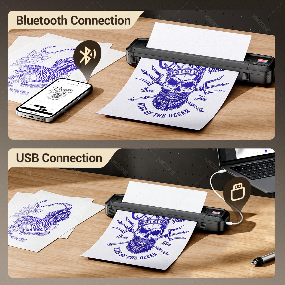 Screen Display A4 Tattoo Trans - Commercial Printing Network reseña y precio