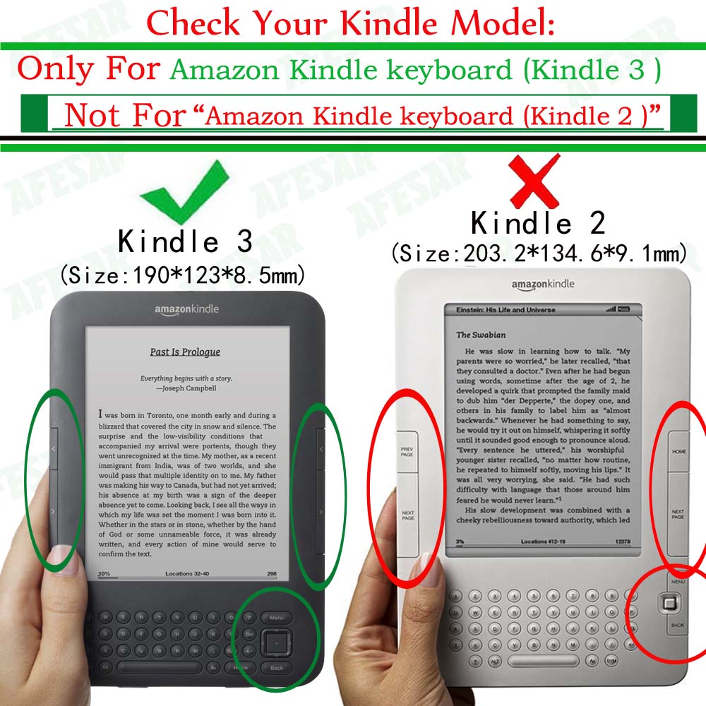 Flip Book Cover Case For Amazo - Commercial Printing Books reseña y precio