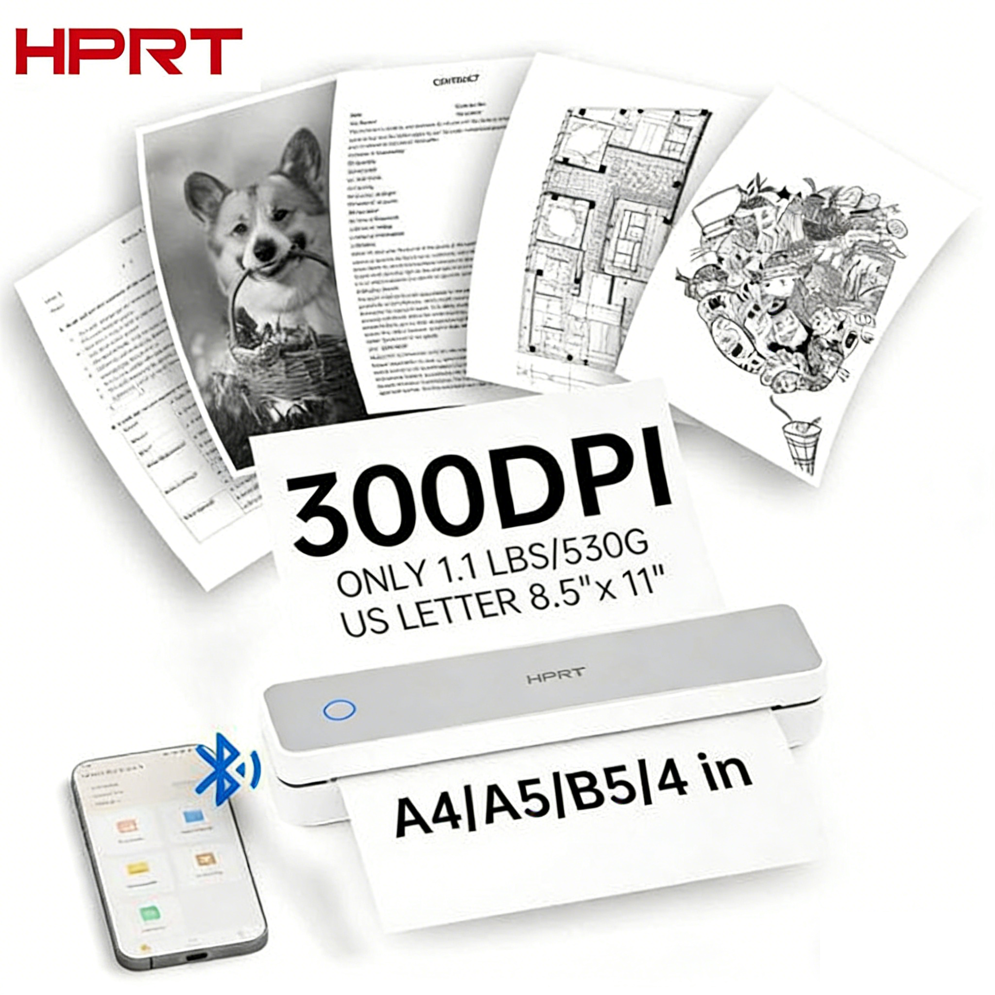HPRT MT610-Pro A4 Thermal Prin - Commercial Photo Printer reseña y precio