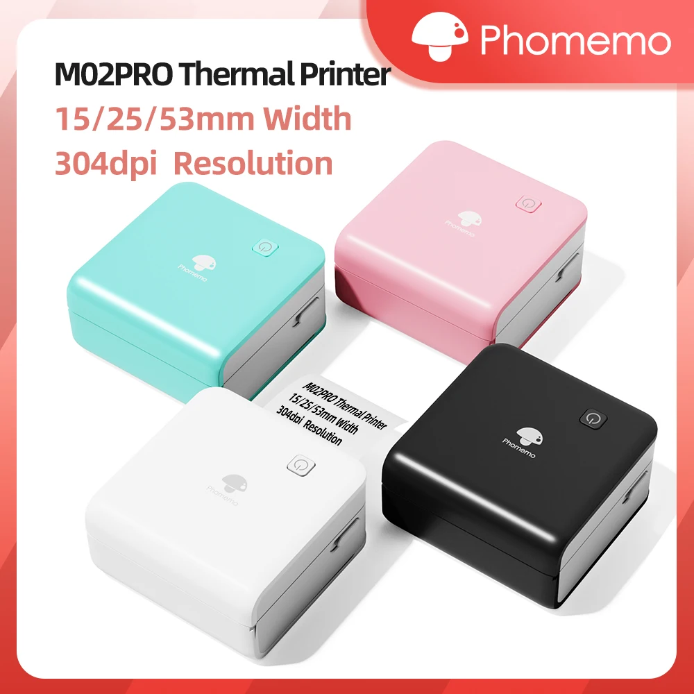Phomemo M02Pro Mini Portable P - Commercial Photo Printer reseña y precio
