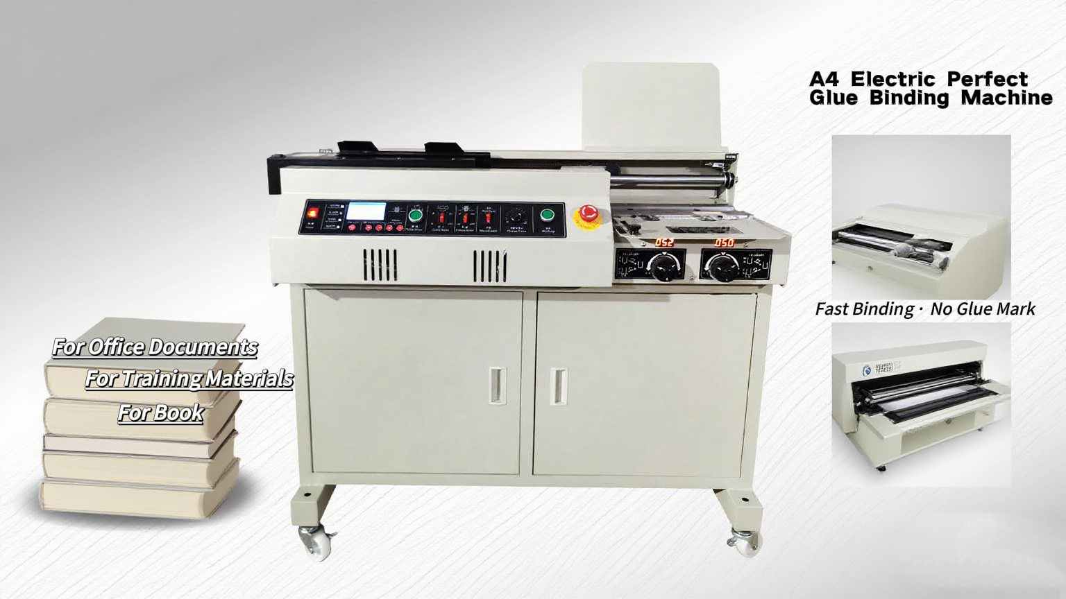 Glue Binding Equipment High-Sp - Commercial Printing Books reseña y precio