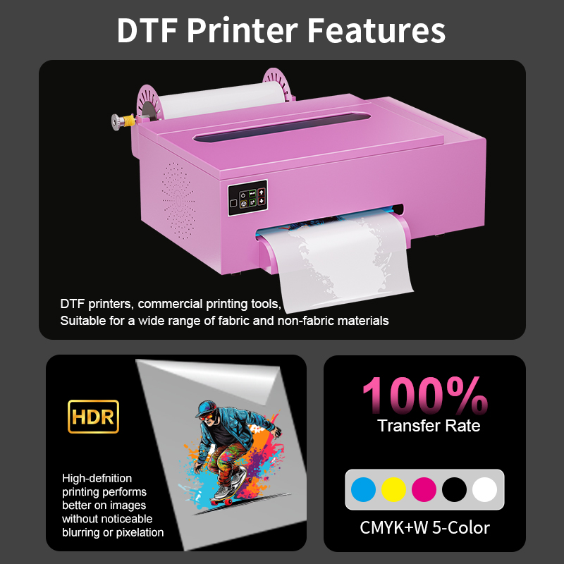 FCOLOR A4 Small Pet Film t Shi - Dtf Printer Machine reseña y precio
