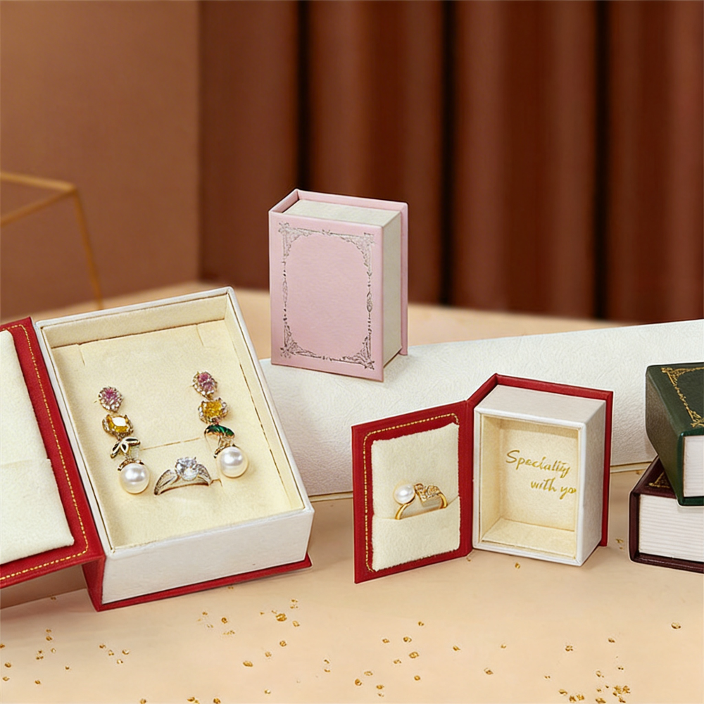 Magnetic Book Shaped Jewelry B - Commercial Printing Books reseña y precio