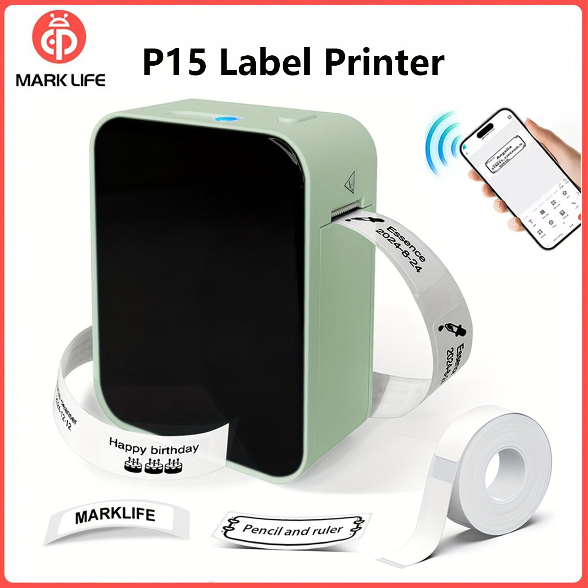 Marklife P15 Label Printer Por - Commercial Printing Network reseña y precio