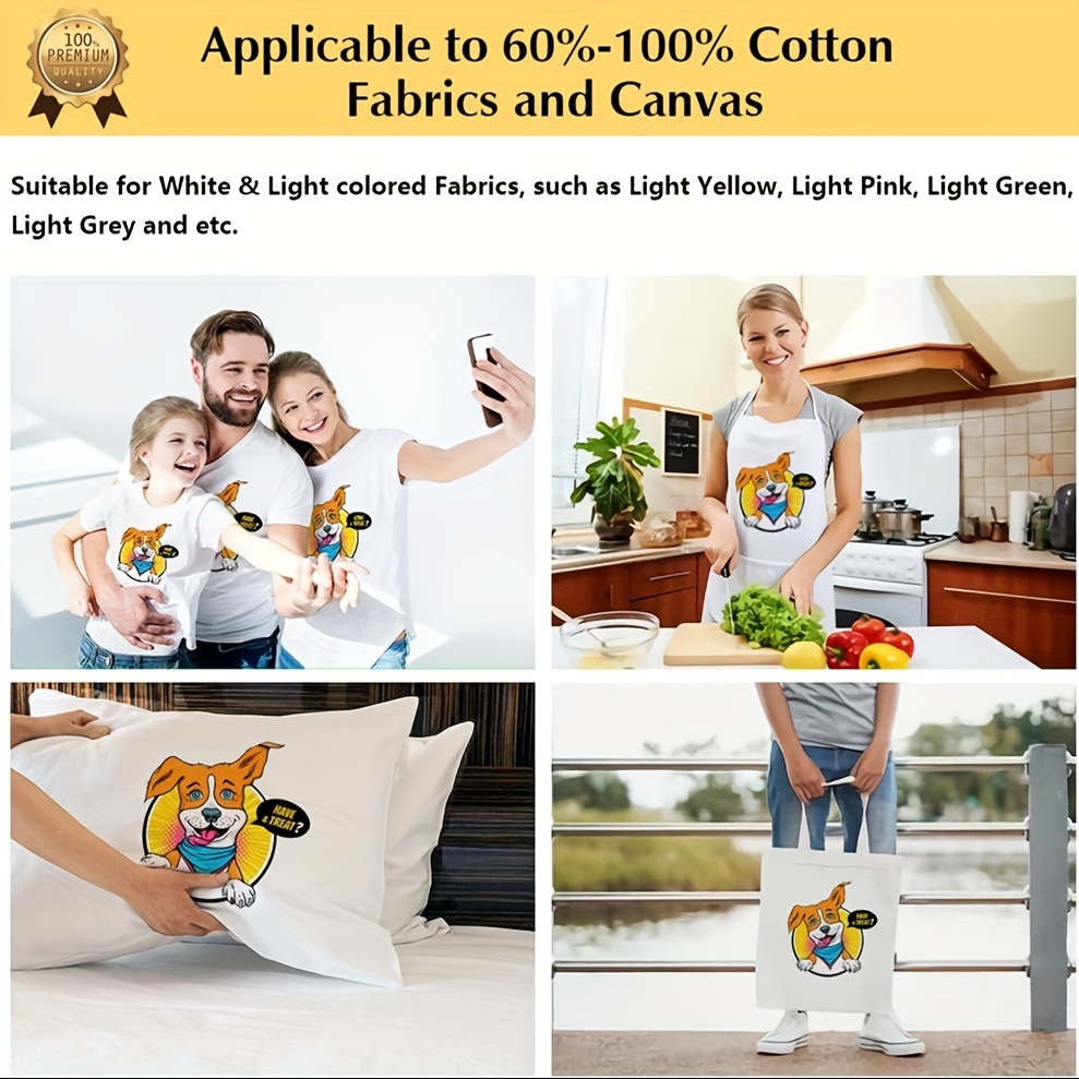 A4 Size Heat Transfer Paper Fo - White Toner Transfer Paper reseña y precio