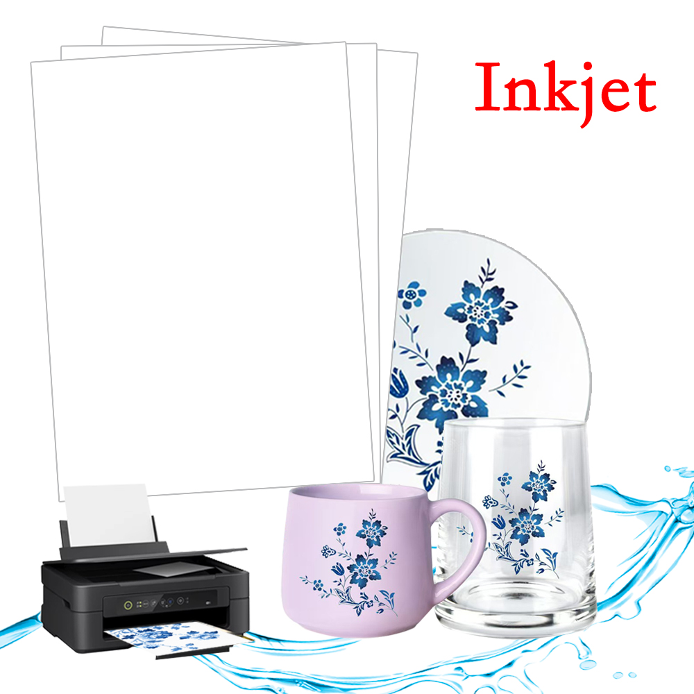A4 10/20Pcs Inkjet Waterslide  - White Toner Transfer Paper reseña y precio