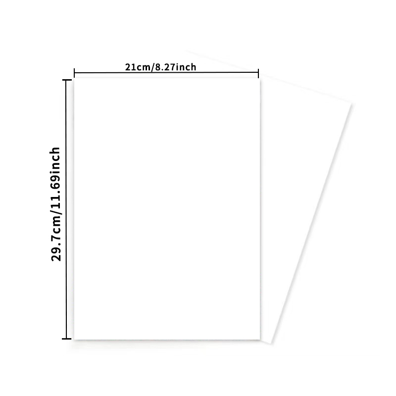 A4 10/20Pcs Inkjet Waterslide  - White Toner Transfer Paper reseña y precio