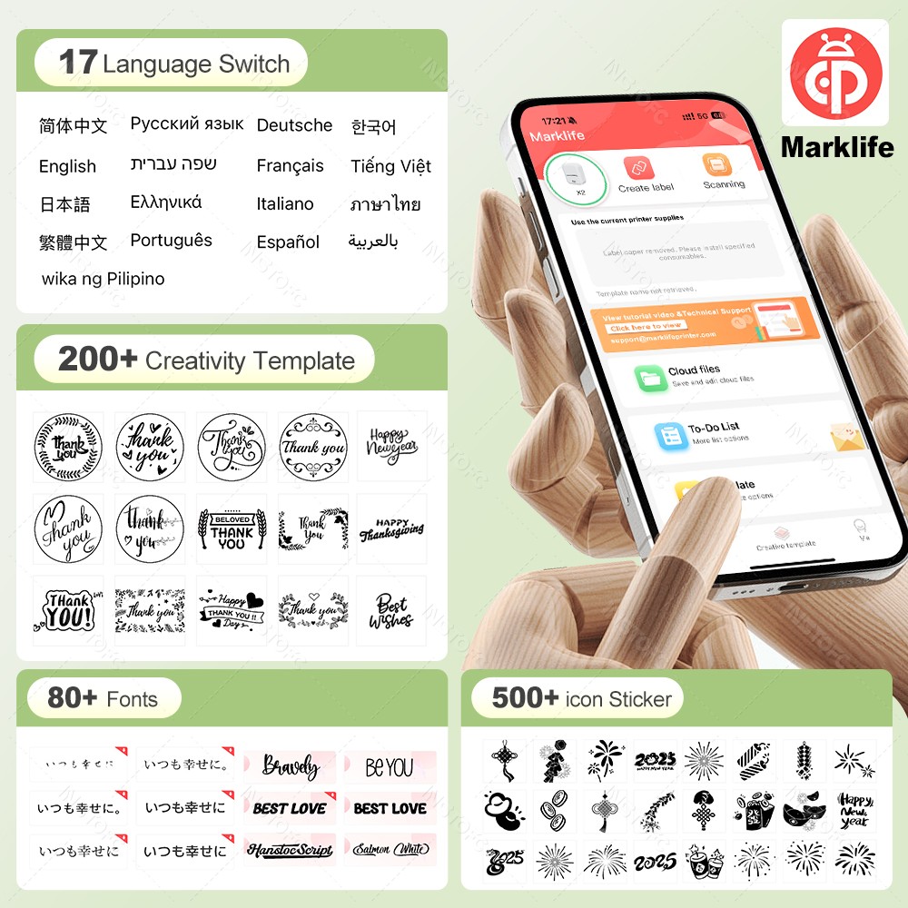 Marklife X2 Portable Thermal P - Commercial Printing Network reseña y precio