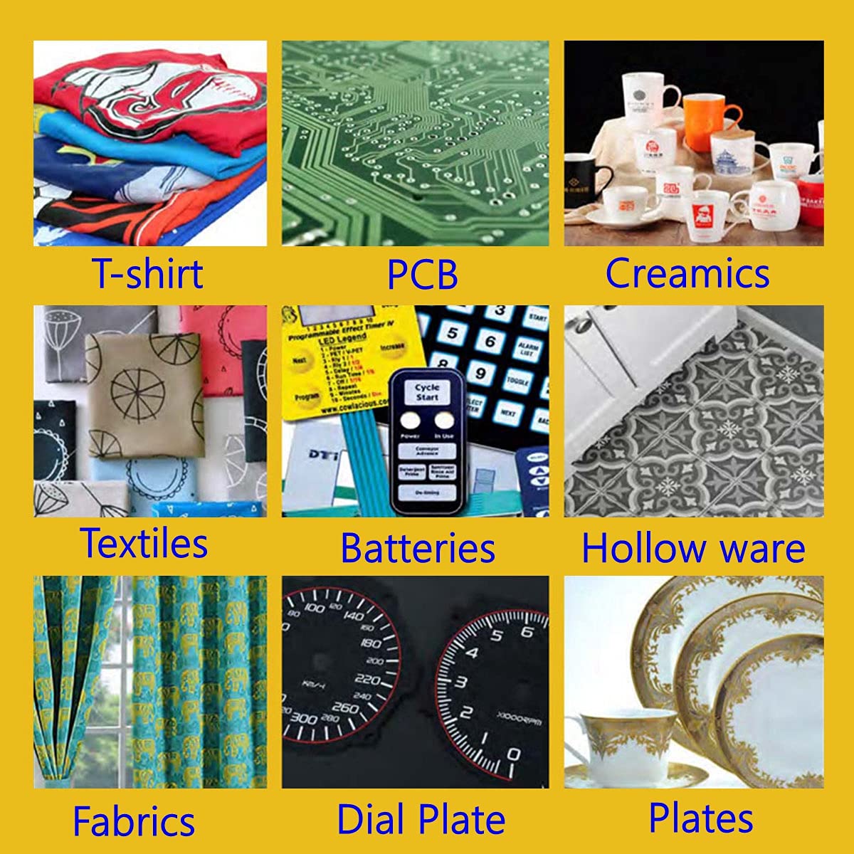 3 Meters 1.65 Meters Yellow Sc - Commercial Printing Supplies reseña y precio