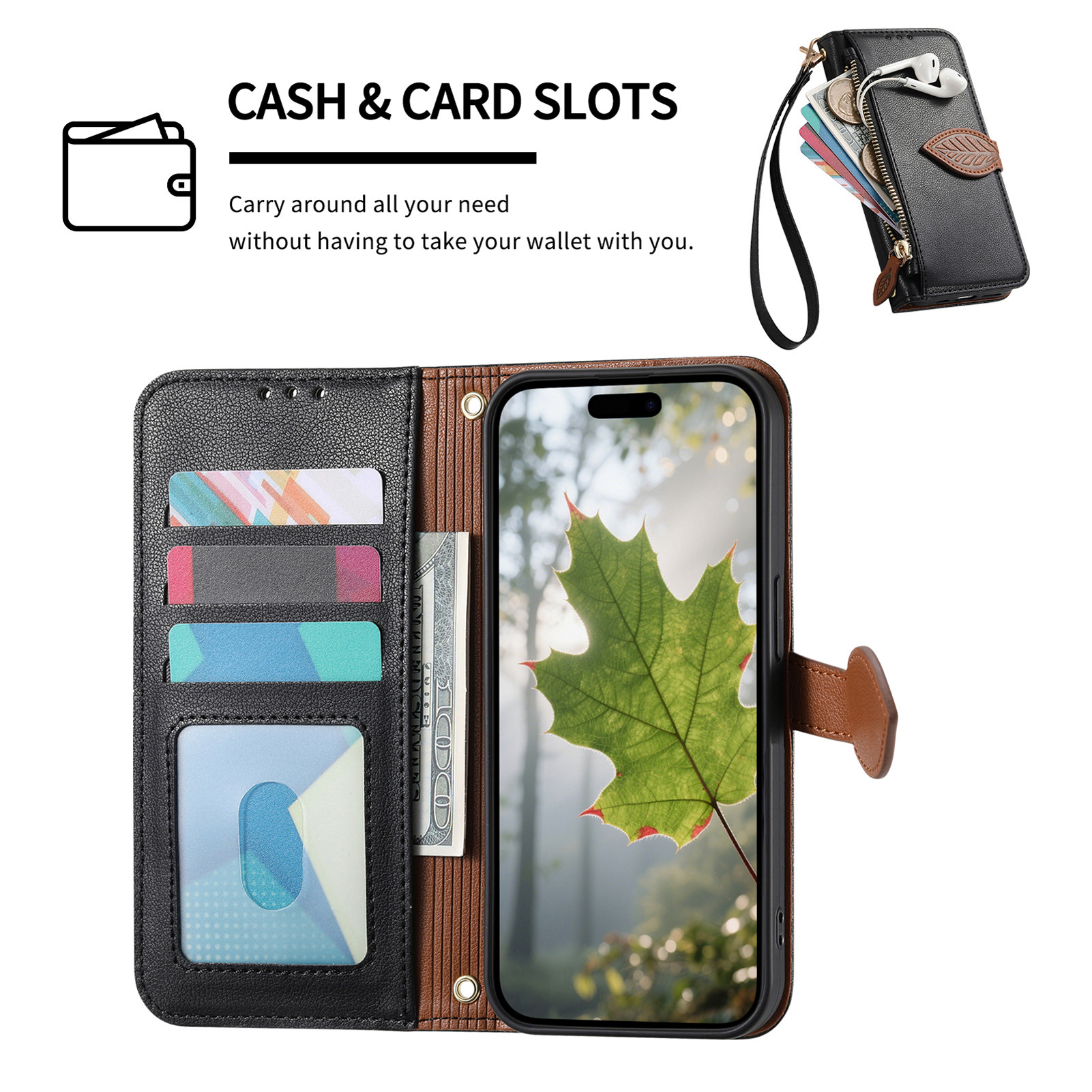 Business PU Leather Phone Case - Commercial Printing Books reseña y precio