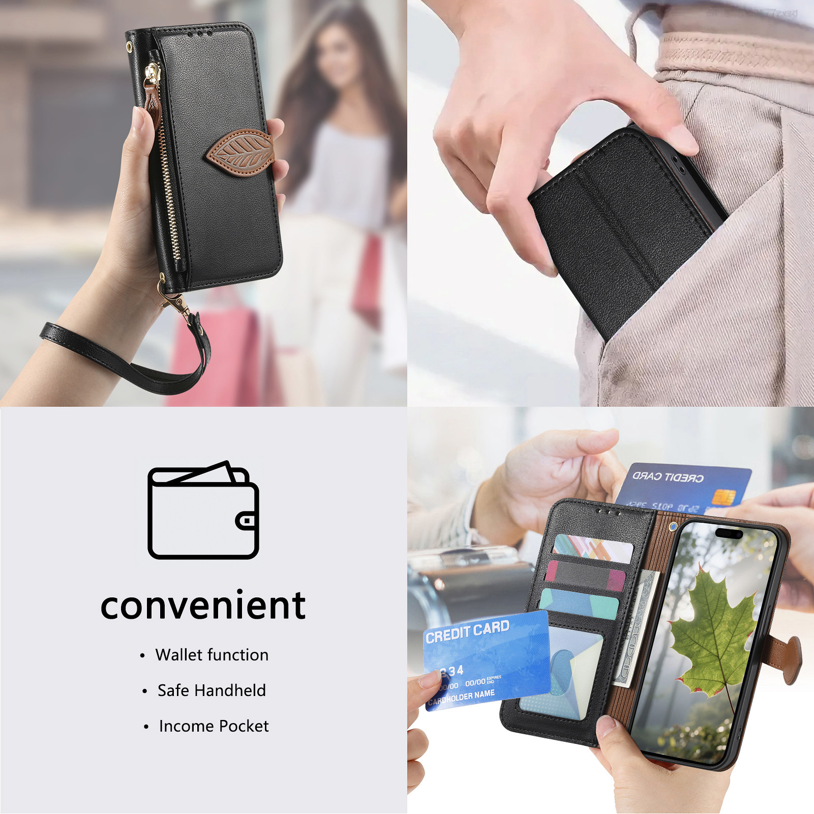 Business PU Leather Phone Case - Commercial Printing Books reseña y precio
