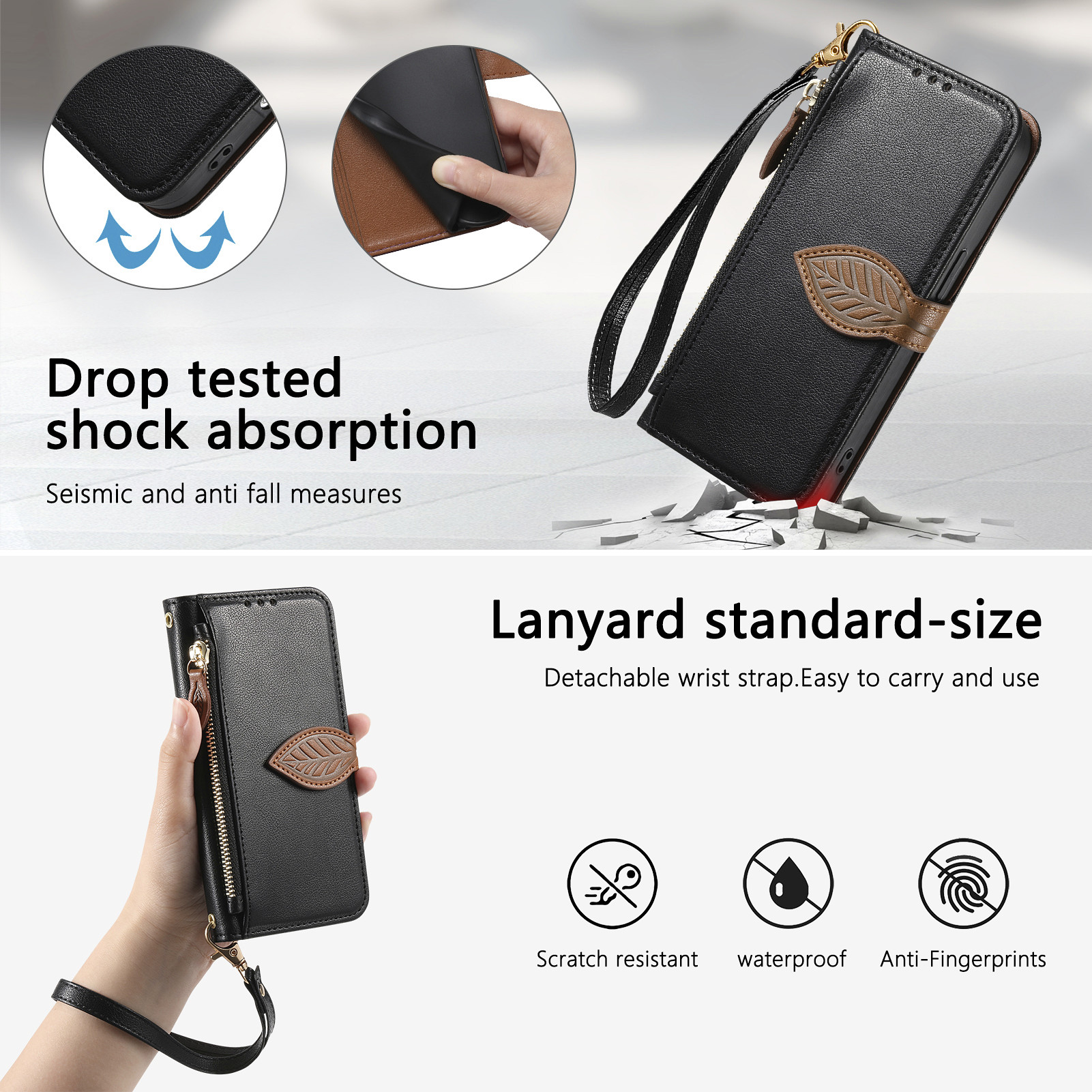 Business PU Leather Phone Case - Commercial Printing Books reseña y precio