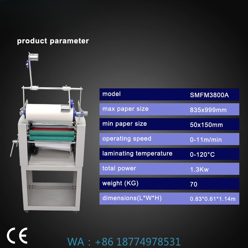 A3 Hot Cold Lamination Can Foi - Laminator Cold Roll reseña y precio