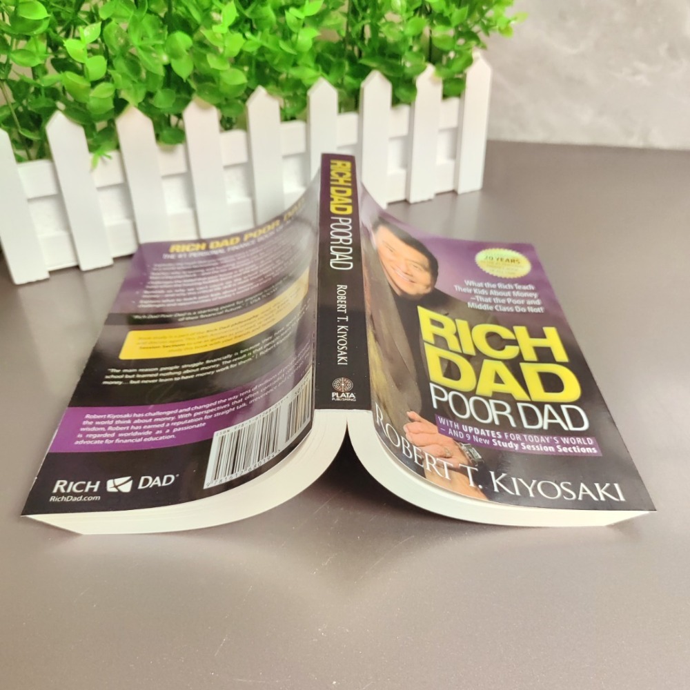 Rich Dad Poor Dad Robert Kiyos - Commercial Printing Books reseña y precio