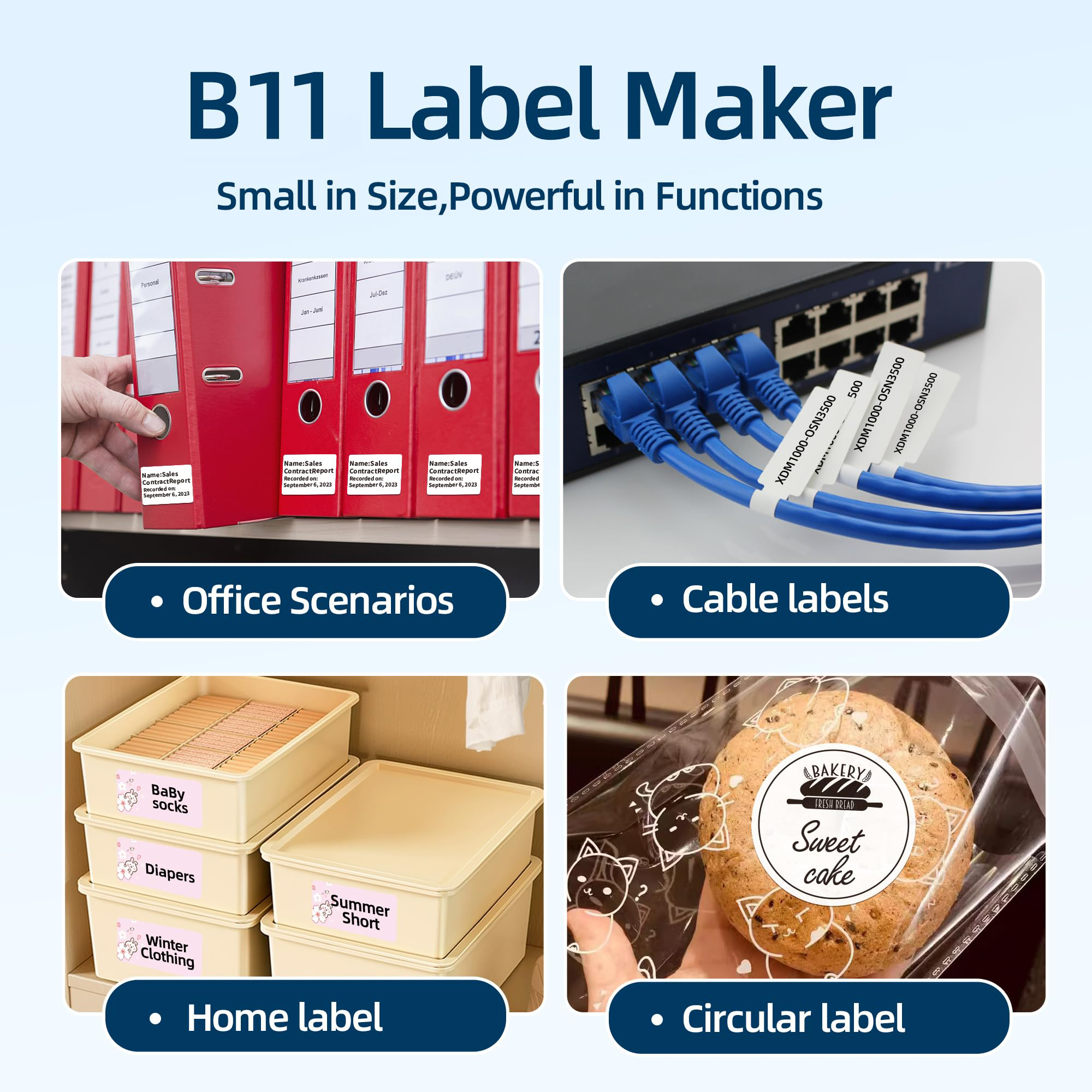 B11 Portable Thermal Printer L - Commercial Printing Network reseña y precio