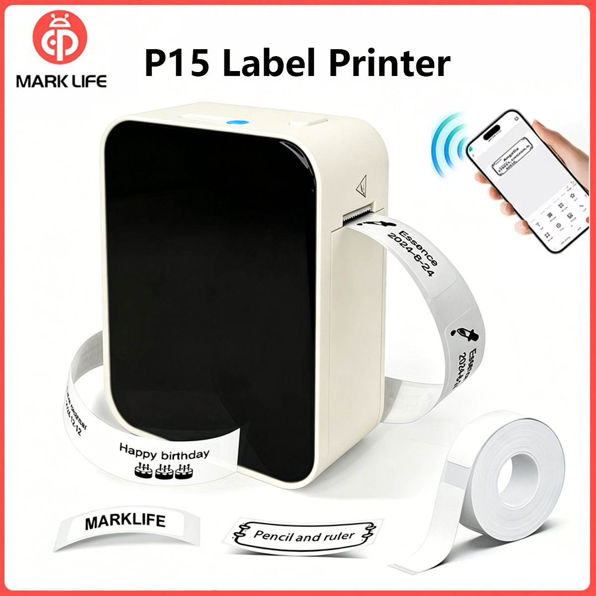 Marklife P15 Label Printer Por - Commercial Printing Network reseña y precio