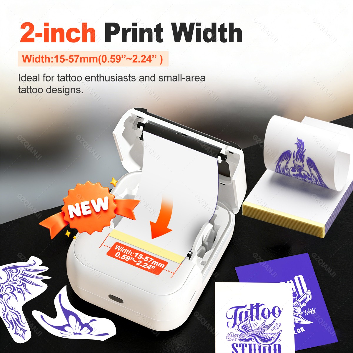 Mini Thermal Printer 57mm Wire - Commercial Printing Network reseña y precio