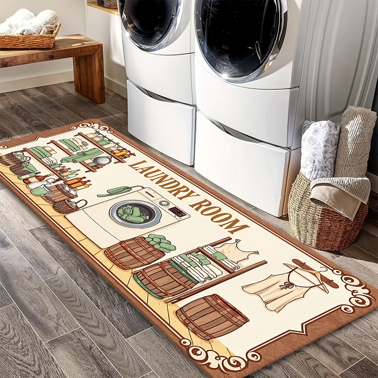 Cartoon Hand Drawn Laundry Sup - Commercial Printing Supplies reseña y precio