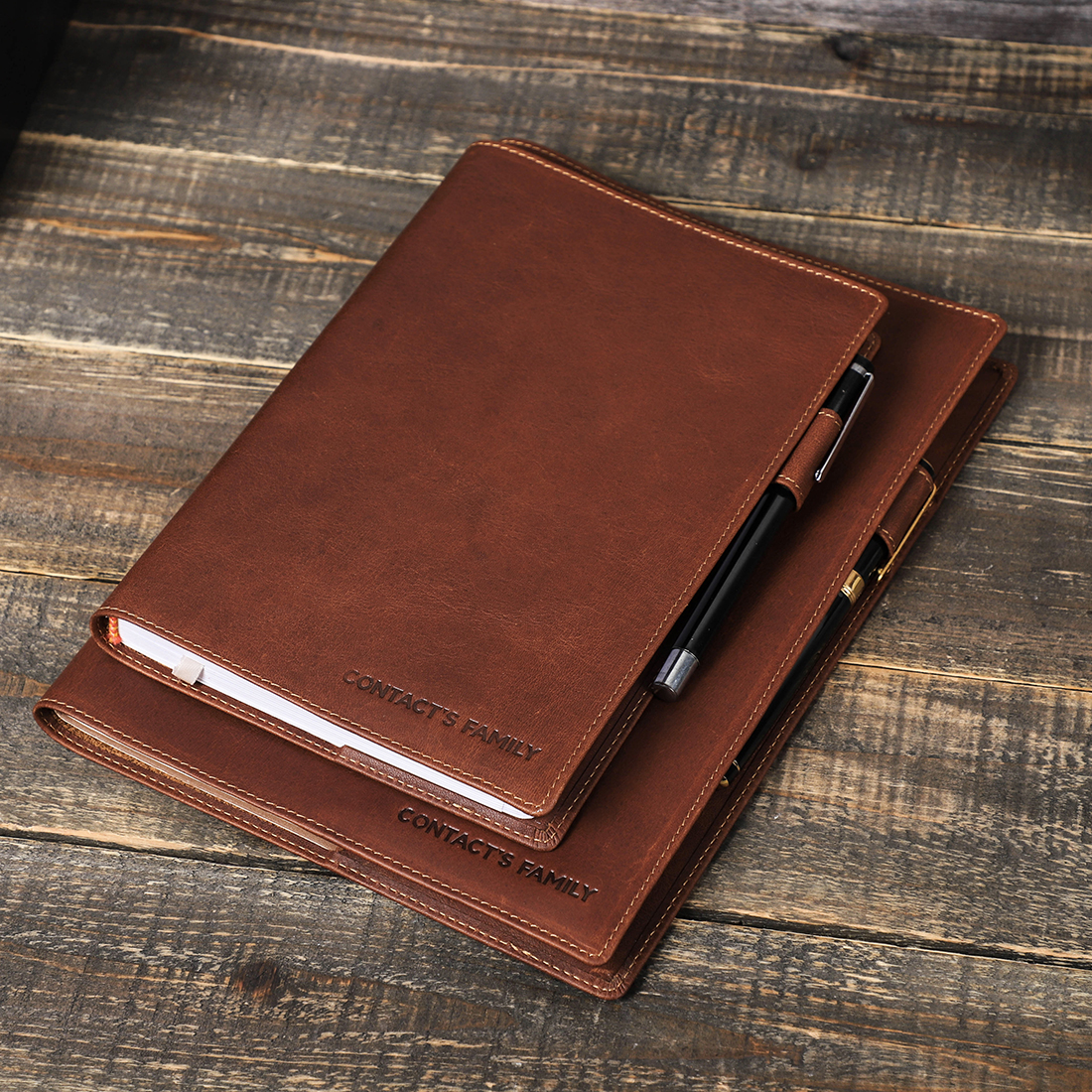 Retro Genuine Leather Book Cov - Commercial Printing Books reseña y precio