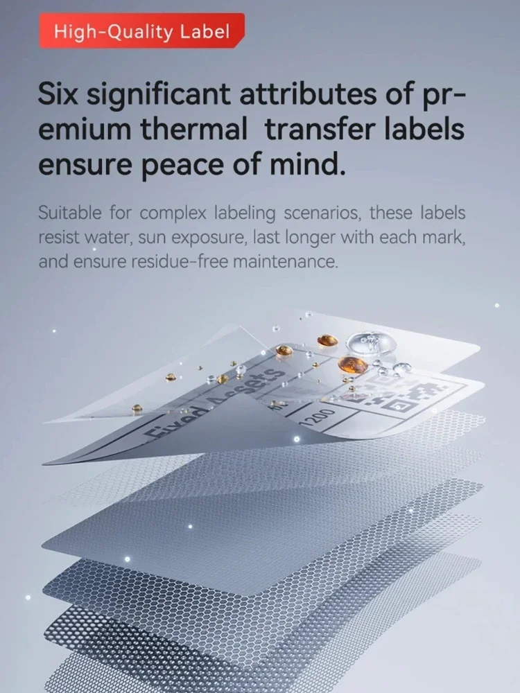 Niimbot M2/M3/B32/Z401 White L - White Toner Transfer Paper reseña y precio