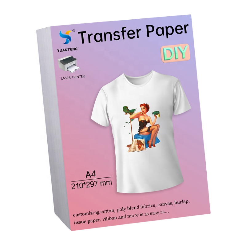 A4 Heat Transfer Paper laser S - White Toner Transfer Paper reseña y precio