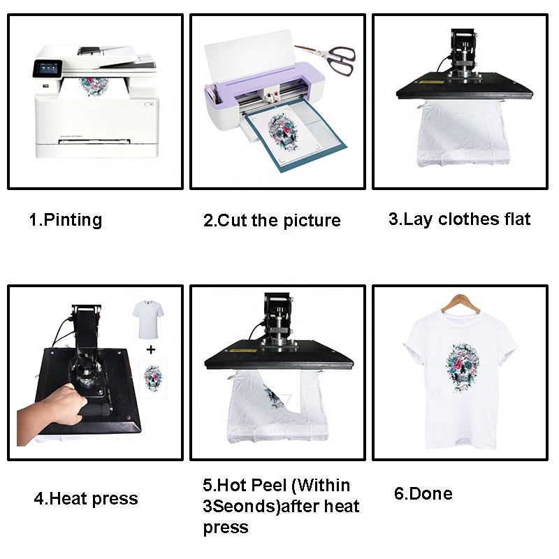 A4 Heat Transfer Paper laser S - White Toner Transfer Paper reseña y precio