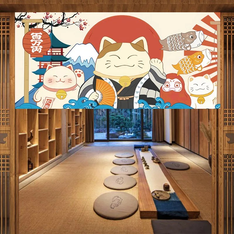 VIKAMA Japanese Fuji Kimono No - Commercial Window Printing reseña y precio