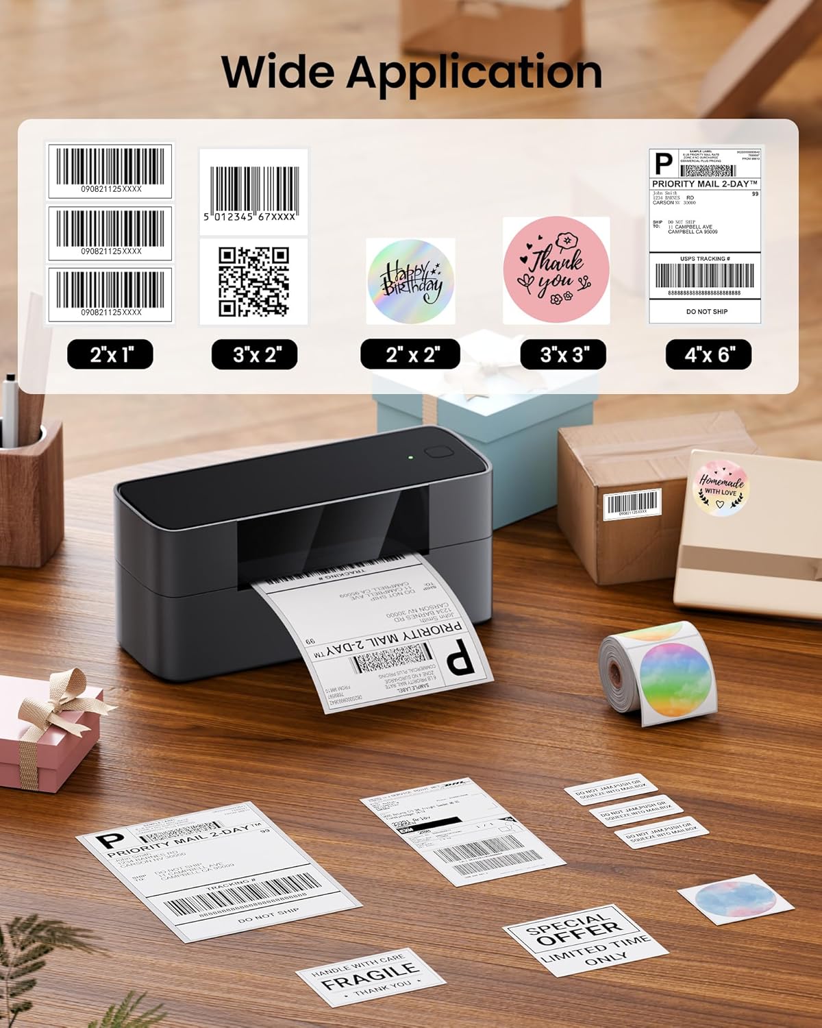 Markfield Shipping Label Print - Commercial Printing Network reseña y precio